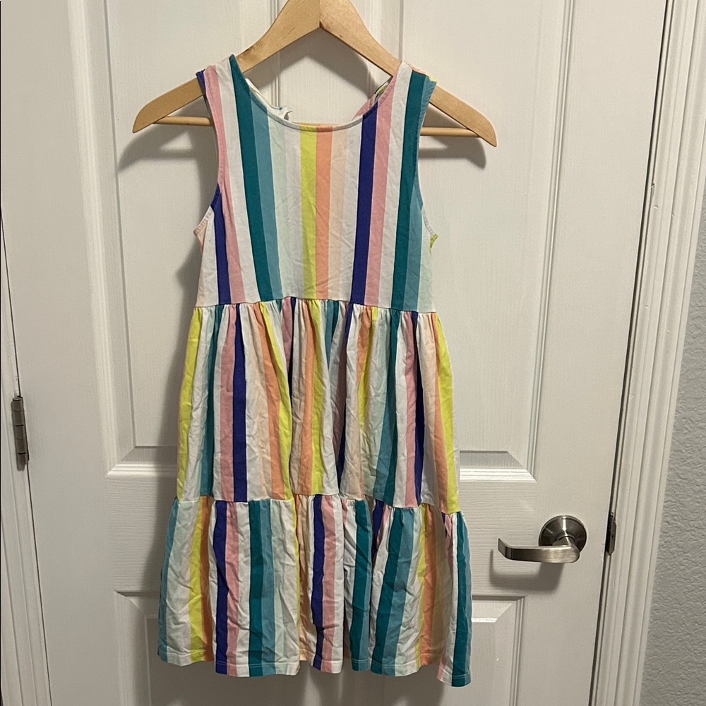 Tea Collection‎ Multicolor Striped Kids Dress k7131